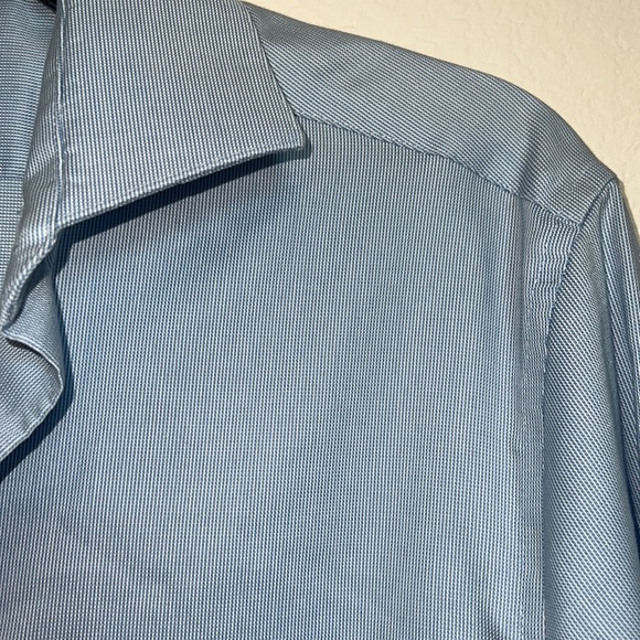 Calvin Klein Mens Button Down Slim Fit Performance Non-Iron 15 32/33 - Picture 3 of 6